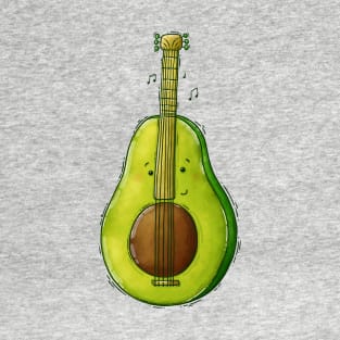 Avocado Guitar T-Shirt